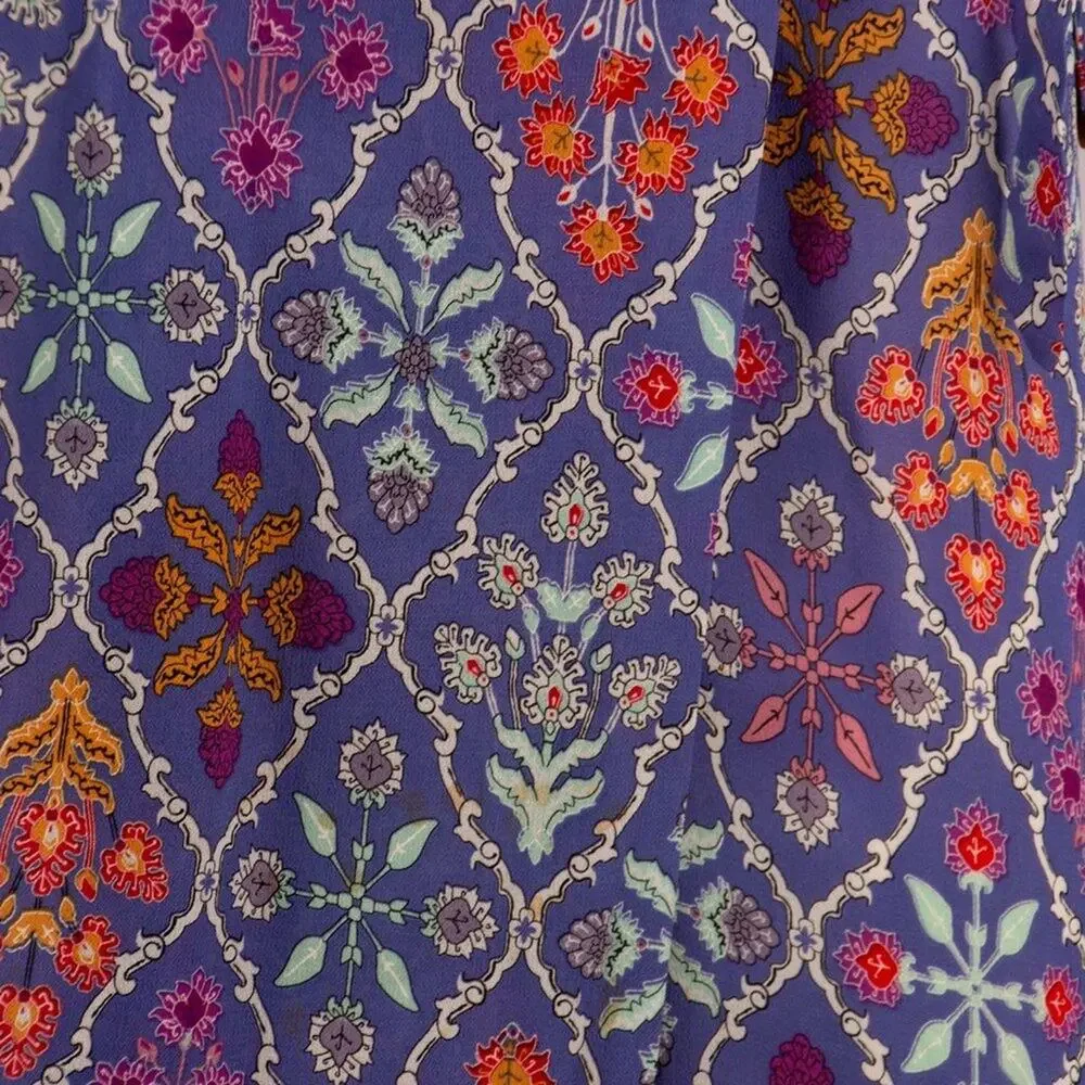 Tigerlily The Spell Maxi Wrap Dress Multi Color EUC Size Small